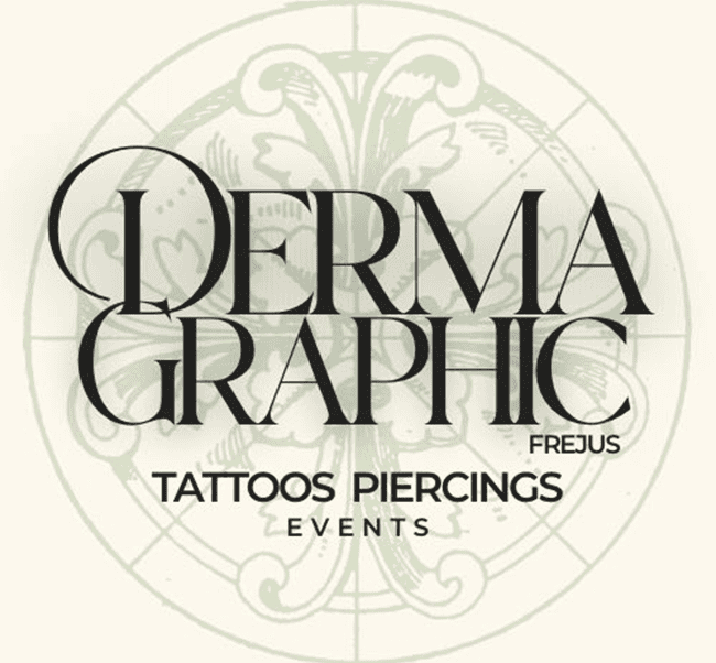 Logo Derma Graphic Fréjus studio partenaire tatouages piercings événements